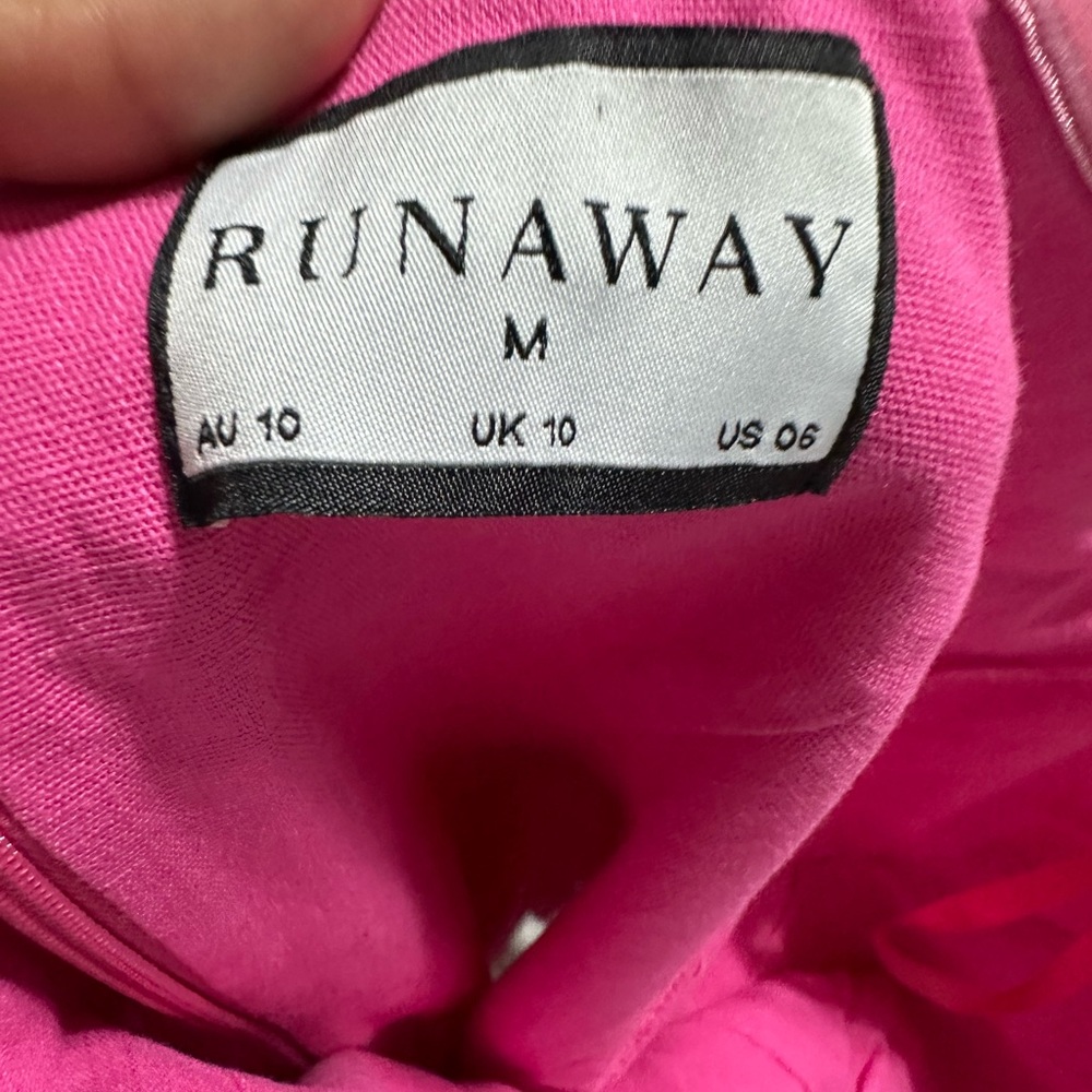 Runaway The Label Crystal Strapless Bodycon Mini Dress Size Medium - Picture 7 of 10
